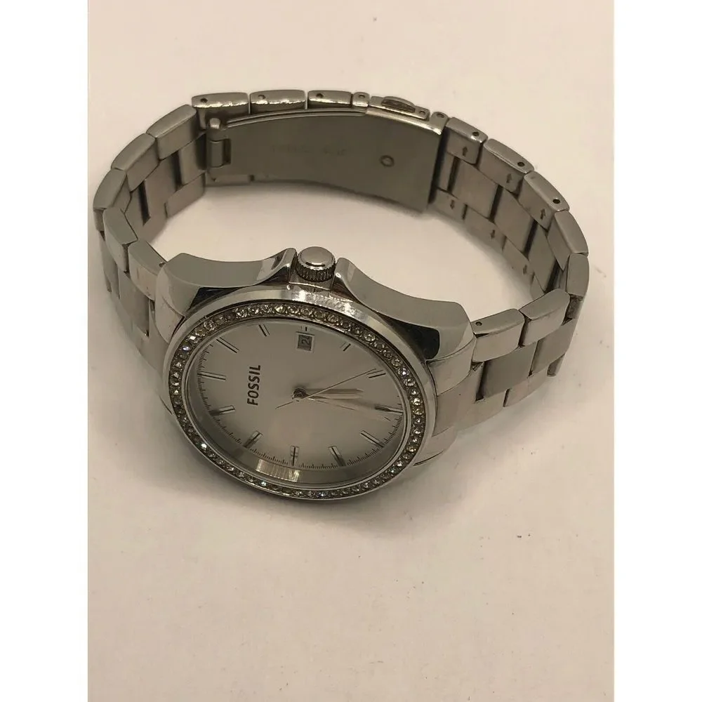Fossil BQ3188 Womens Stainless Steel Analog Silver Dial Quartz Wrist Watch OP320